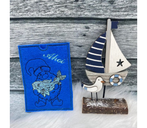 Stickdatei - 10 Seebär Gnom 10